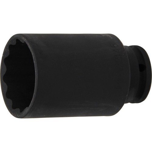  Short hex 46mm impact socket - 1/2": - 12 sides - UO68288 