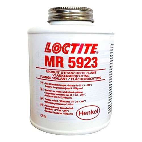     
                
                
    LOCTITE MR 5923 Flüssige Dichtung für Kipphebelabdeckungen und Ölwannen - Dose - 450ml - UO68551
