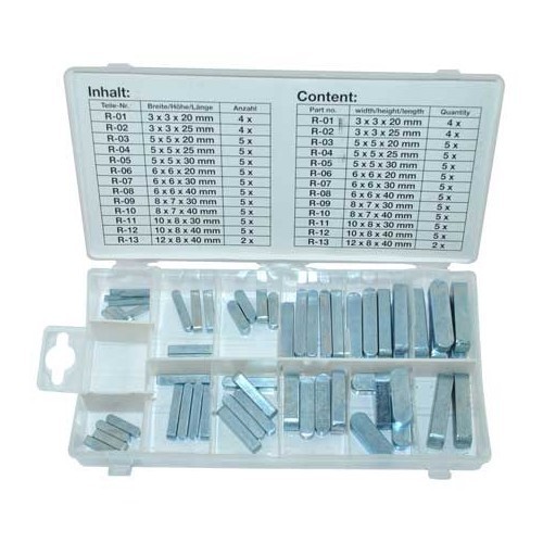 Set di 60 linguette parallele - UO68930