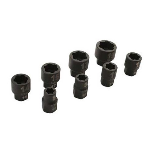 Tomas para clavijas especiales - 8 a 19 mm - UO69340