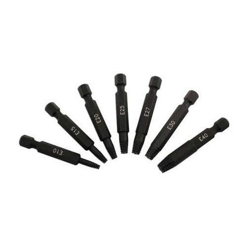  Extractores de tornillo tipo Torx - 7 piezas - UO69355 