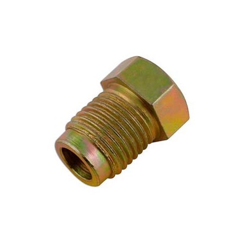 Racor macho de 10 mm x 1 mm para tubo rígido de 3/16 - UO69597