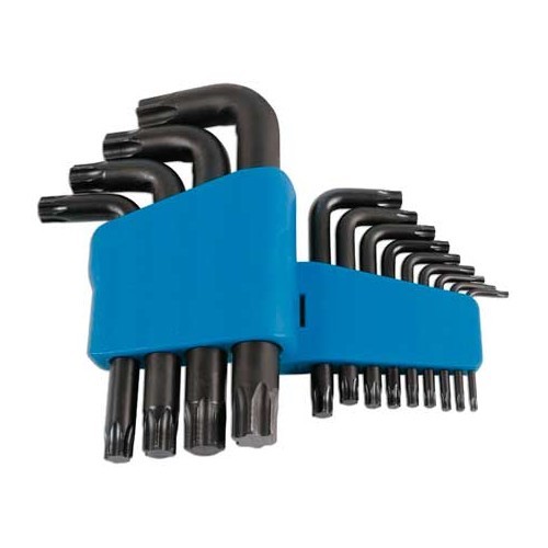  Set of short Torx-type keys - 13 pieces - UO70397 