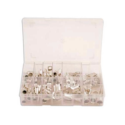 Assortment of 80 copper lugs - 10 mm2 to 70 mm2 - UO70440