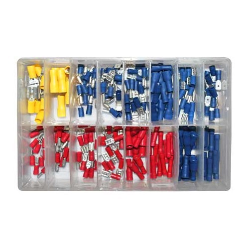 Assortment of lugs - 200 pieces - 0.5 mm2 to 6 mm2