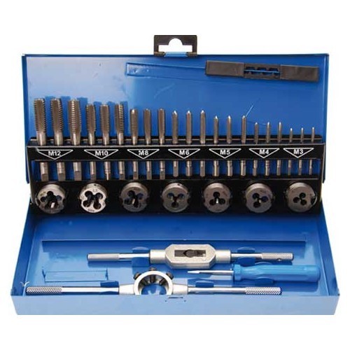 Case of taps & dies - 32 pieces