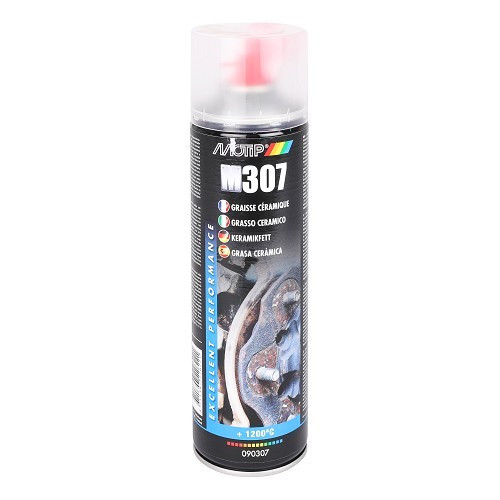  Grasa cerámica especial MOTIP para sistemas de frenado ABS y sondas lambda - lata aerosol - 500ml - UO93399 