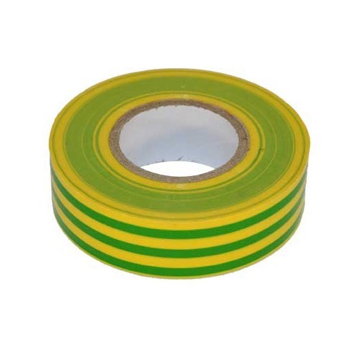     
                
                
    Rouleau adhésif ignifugé - vert / jaune - 20 m - UO95003
