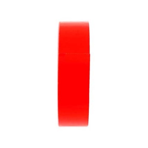 Roll of fire-retardant adhesive tape - red - 20 m - UO95004