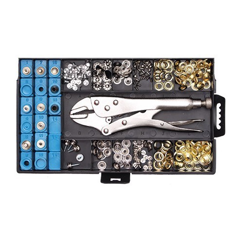 275-piece set - pliers / eyelets