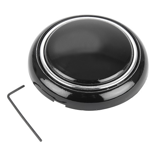  Black standard horn button for Volkswagen Beetle 56 ->59 & Combi 55 ->67 - VA00830 