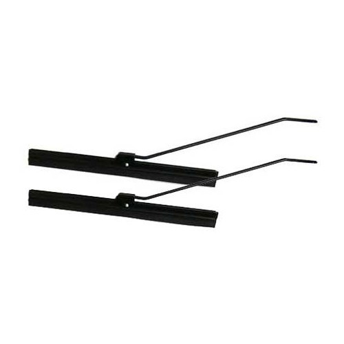 Wiper arm blades Black for Volkswagen Beetle 53 -&gt;57 - 2 pieces