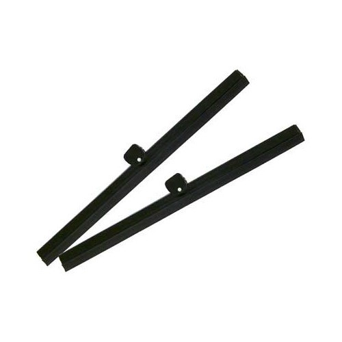 Wiper blades Black for VOLKSWAGEN Beetle from 1957 to 1964 - 2 pieces