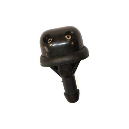 Black windscreen washer jet for Volkswagen Beetle & Combi