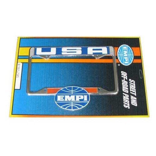 EMPI USA registration plate surround - VA02210