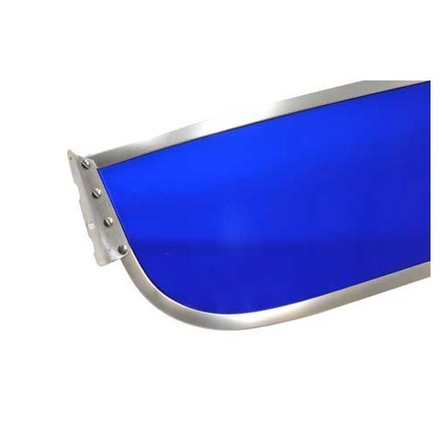 Blue windscreen visor for Volkswagen Beetle 65-> - VA12450