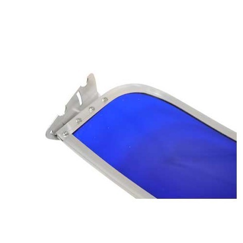 Blue windscreen visor for Volkswagen Beetle 65-> - VA12450