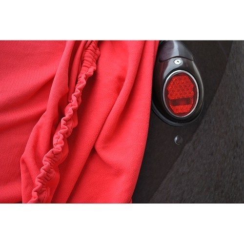 Housse de protection sur-mesure rouge pour Volkswagen Coccinelle - VA12710