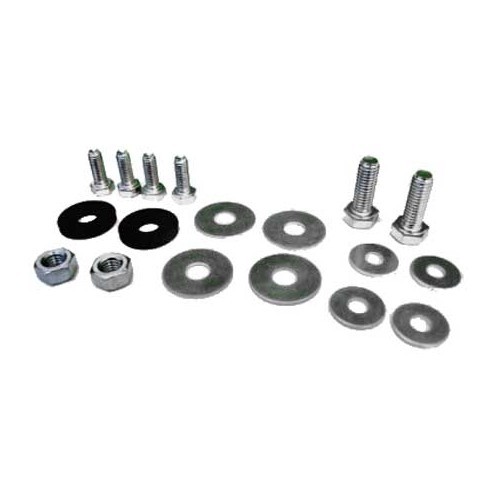  Stainless steel mounting kit for 1 Beetle footplate - VA12802 