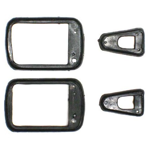  Juntas de manija de puerta para Volkswagen Beetle 60 -&gt;66 - 4 piezas - VA131151 