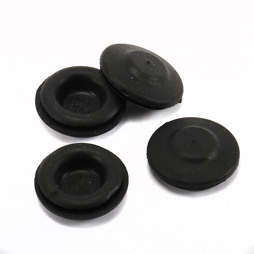  Black hinge screw cover caps for Volkswagen Beetle ->60 (4) - VA131159 