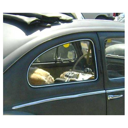 Rear left-hand quarter panel seal for strip, Beetle 52 to 64 - VA131271