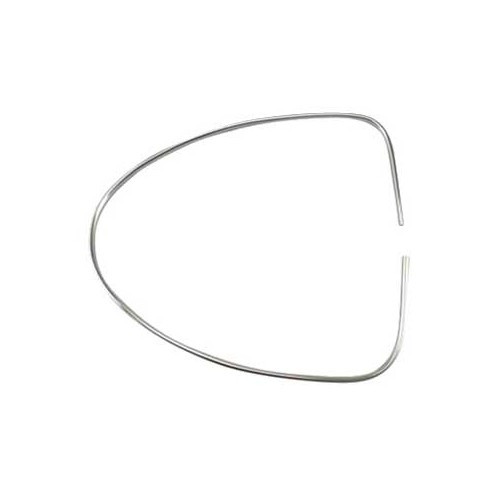  Moulure aluminium sur 1 côté de lunette arrière pour Volkswagen Coccinelle Split ->53 - VA1314753 