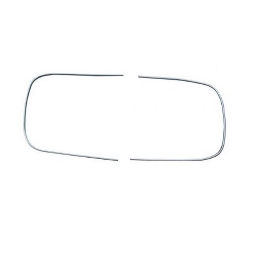  Aluminum rear window molding for Volkswagen Beetle (1971-) - VA13150 