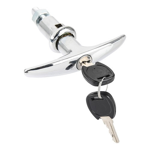 Cerradurade capó trasero en forma de "T" para Volkswagen escarabajo, con 2 llaves. - VA13206