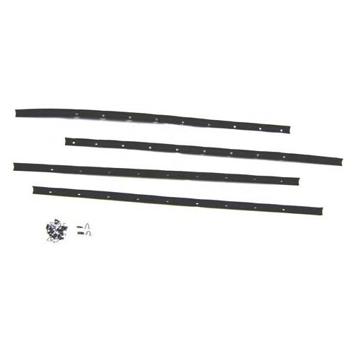  Set of 4 weatherstripsfor one-window kit 65-> - VA13300KIT 