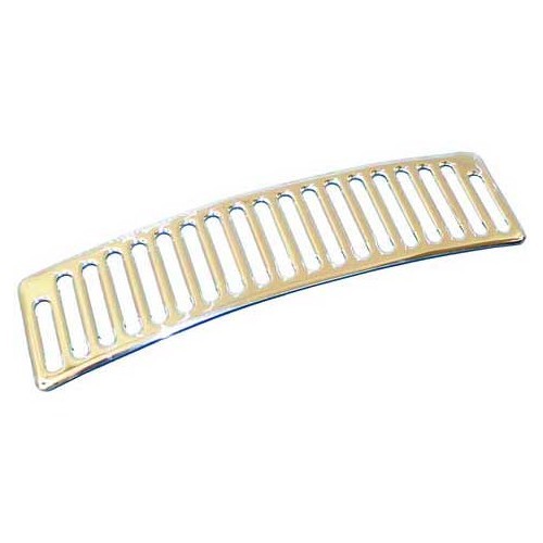 Chrome-plated front vent grill for Volkswagen Beetle from 07/67