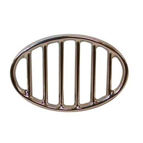  Grille de klaxon chromée sur aile avant pour Coccinelle 53 ->73 - VA14300 