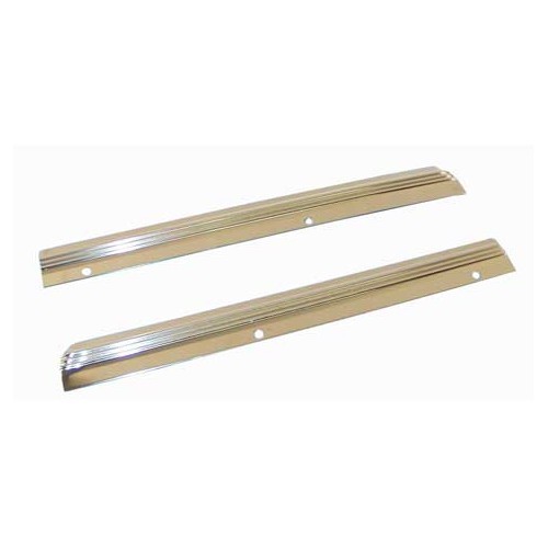 Beetle 1303 wide aluminum body trim strips - 2 pieces - VA14703