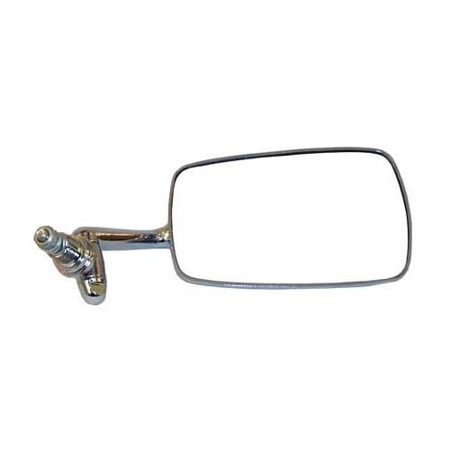  Espelho retrovisor direito cromado de alta qualidade para Volkswagen Beetle (08/1967-) - VA148022 