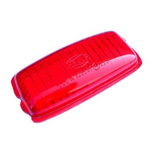 HELLA red cover glass for fog light