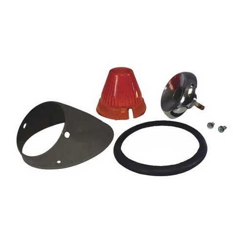 Indicatore di direzione calotta Arancione sinistro per Volkswagen Cox 55 ->57 & Combi 58 ->63 - VA16030