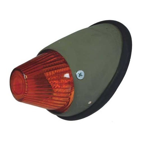 Left-hand orange shell direction indicator light for Volkswagen Beetle 55 ->57 & Combi58 ->63