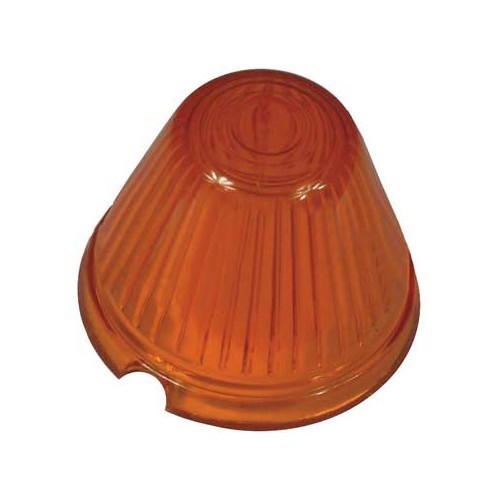  Verre Orange de clignotant obus sur aile pour Volkswagen Coccinelle 55 ->57 & Combi 55 ->63 - VA16037 