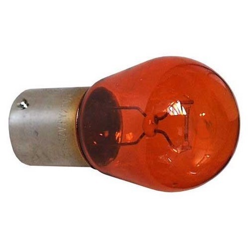 Lamp P21W BA15s 21W 12 Volt - Oranje