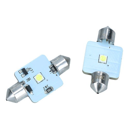 Ampoules LED navette 12 Volts pour clignotants de flèches de direction Volkswagen Coccinelle