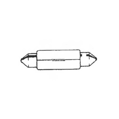 Shuttle bulb C10W SV8.5 43mm 10W 12 Volts - VA16508