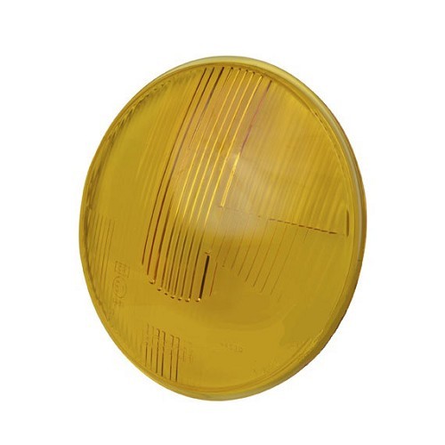  Verre jaune de phare avant origine BOSCH pour Volkswagen Coccinelle & Combi (08/1967-) - VA17015-1 