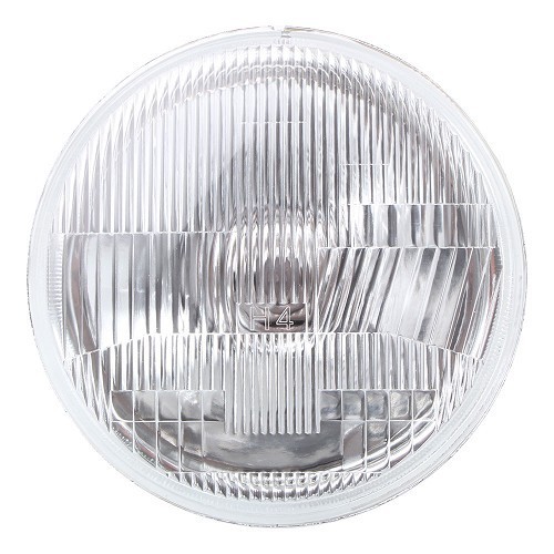 Farol Sealed Beam H4 para VW USA 7" - versão plana sem luz piloto - VA17017