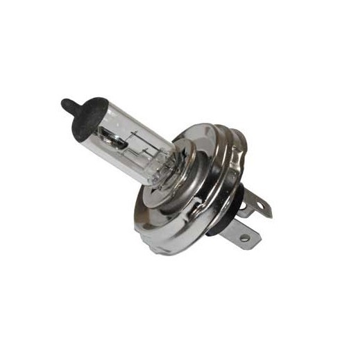  1 Lâmpada de farol branca H4 de 6V sobre casquilho código europeu 60/55w - VA17900 