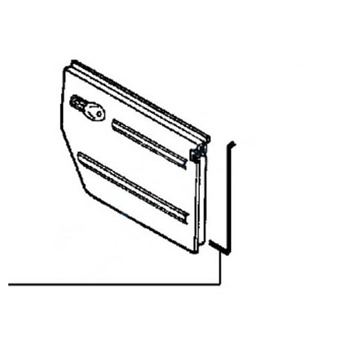  Joint de porte droite pour VW 181 - VA18172 