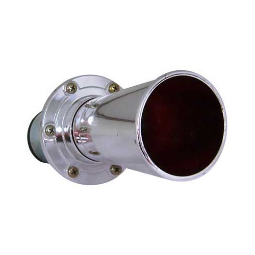 6 volt chrome-plated "old banger" horn - VA19010