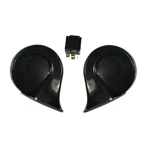 12 volt sport high and low two-tone horn - VA19014