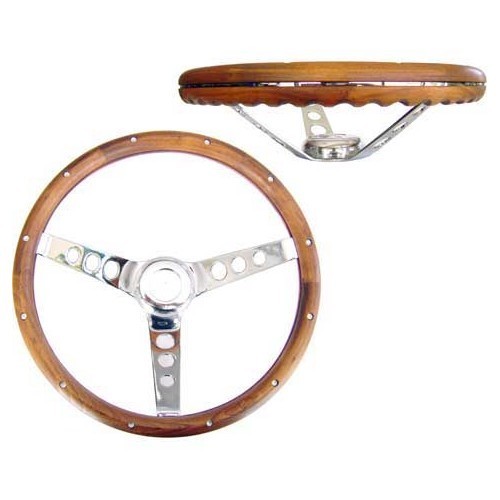     
                
                
    Grant USA wood steering wheel, 34 cm in diameter - VB00100
