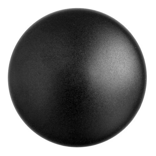 Black SSP horn knob for original 2-spoke steering wheel for Volkswagen Combi Bay Window (08/1967-07/1979) - VB00317