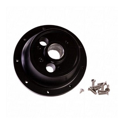 Alu Hub Preto para Volante SSP 9 parafusos para Janela Combi Bay 69 -&gt;74 - VB00359